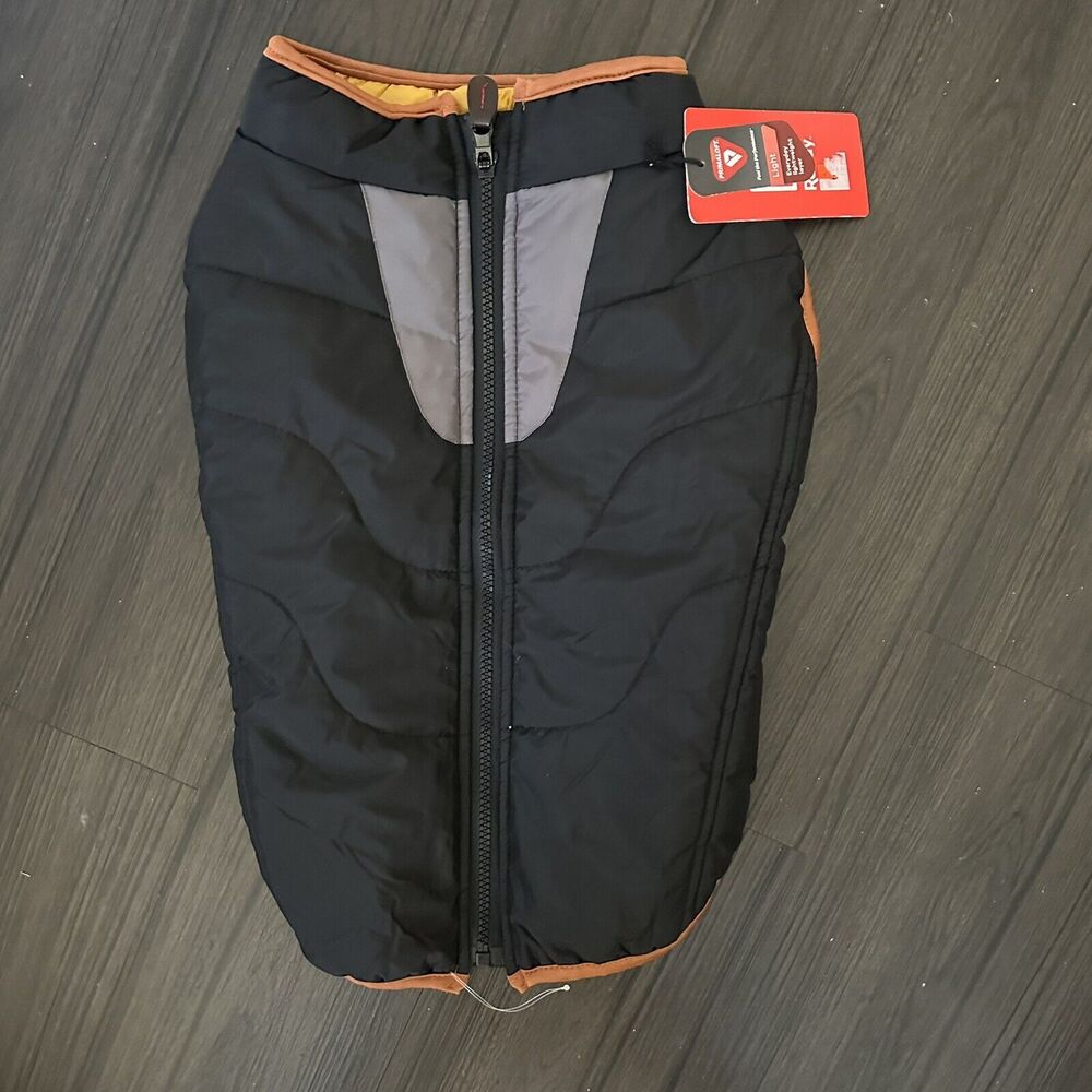 NWT Reddy Dog Jacket Primaloft Light Water Resistant Size Large 17-19” Black